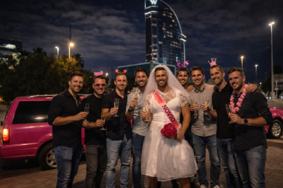 Pink Hummer | Bachelor Party | BCNStripclub